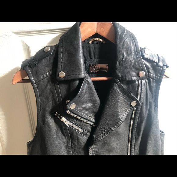 Mackage Leather Vest Black - Picture 4 of 6